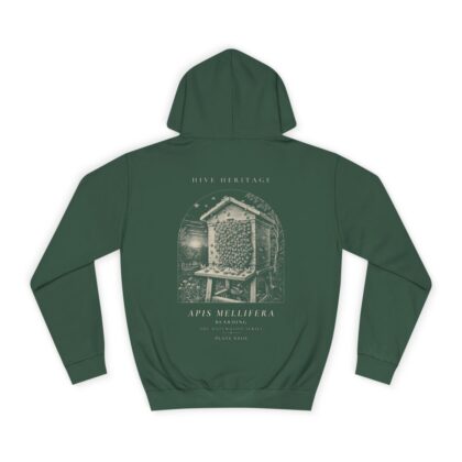 Bearding - Naturalist Heavyweight Hoodie in Bottle Green