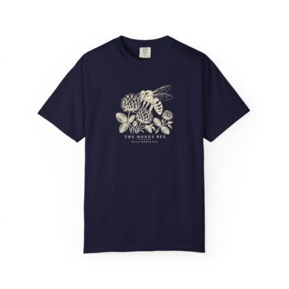 Bee & Clover — Front Print Tee in True Navy