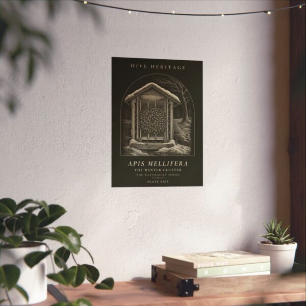 The Winter Cluster Naturalist Print