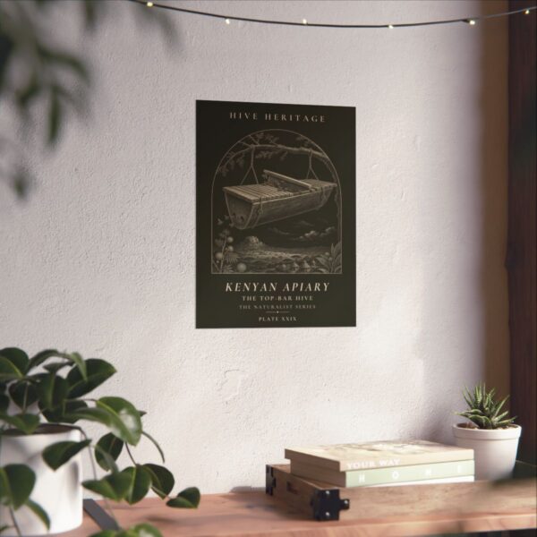 The Top-Bar Hive Naturalist Print