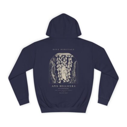 Festooning - Naturalist Heavyweight Hoodie in Oxford Navy