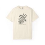 Lavender Foragers — Front Print Tee