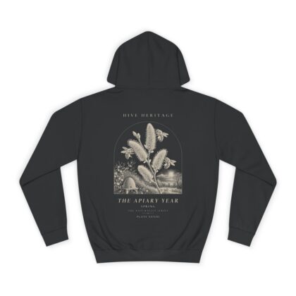 Spring - Naturalist Heavyweight Hoodie in Jet Black