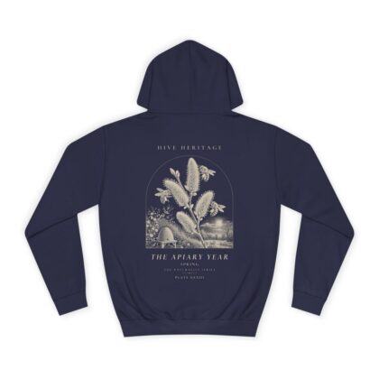Spring - Naturalist Heavyweight Hoodie in Oxford Navy