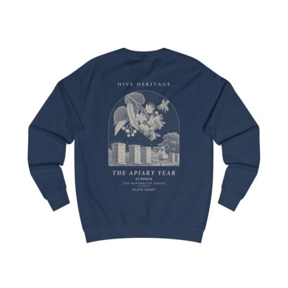 Summer - Naturalist Crew Sweatshirt in Oxford Navy