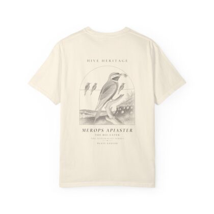 The Bee-Eater - Naturalist Heavyweight T-Shirt in Ivory