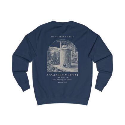 The Bee Gum - Naturalist Crew Sweatshirt in Oxford Navy