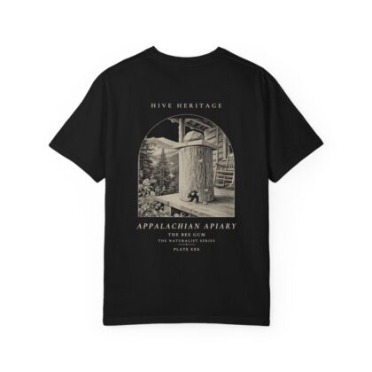 The Bee Gum - Naturalist Heavyweight T-Shirt in Black