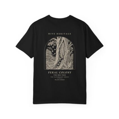The Bee Tree - Naturalist Heavyweight T-Shirt in Black