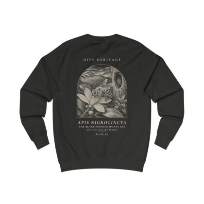 The Black-Banded Honey Bee - Naturalist Crew Sweatshirt