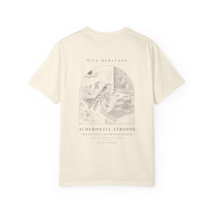 The Death's-Head Hawkmoth - Naturalist Heavyweight T-Shirt in Ivory