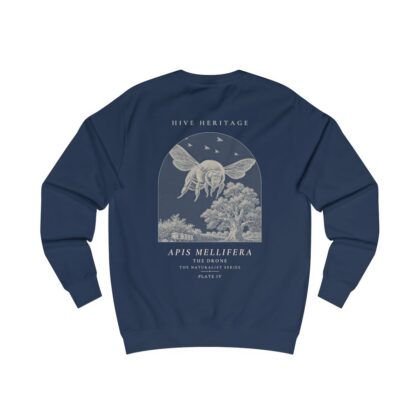 The Drone - Naturalist Crew Sweatshirt in Oxford Navy