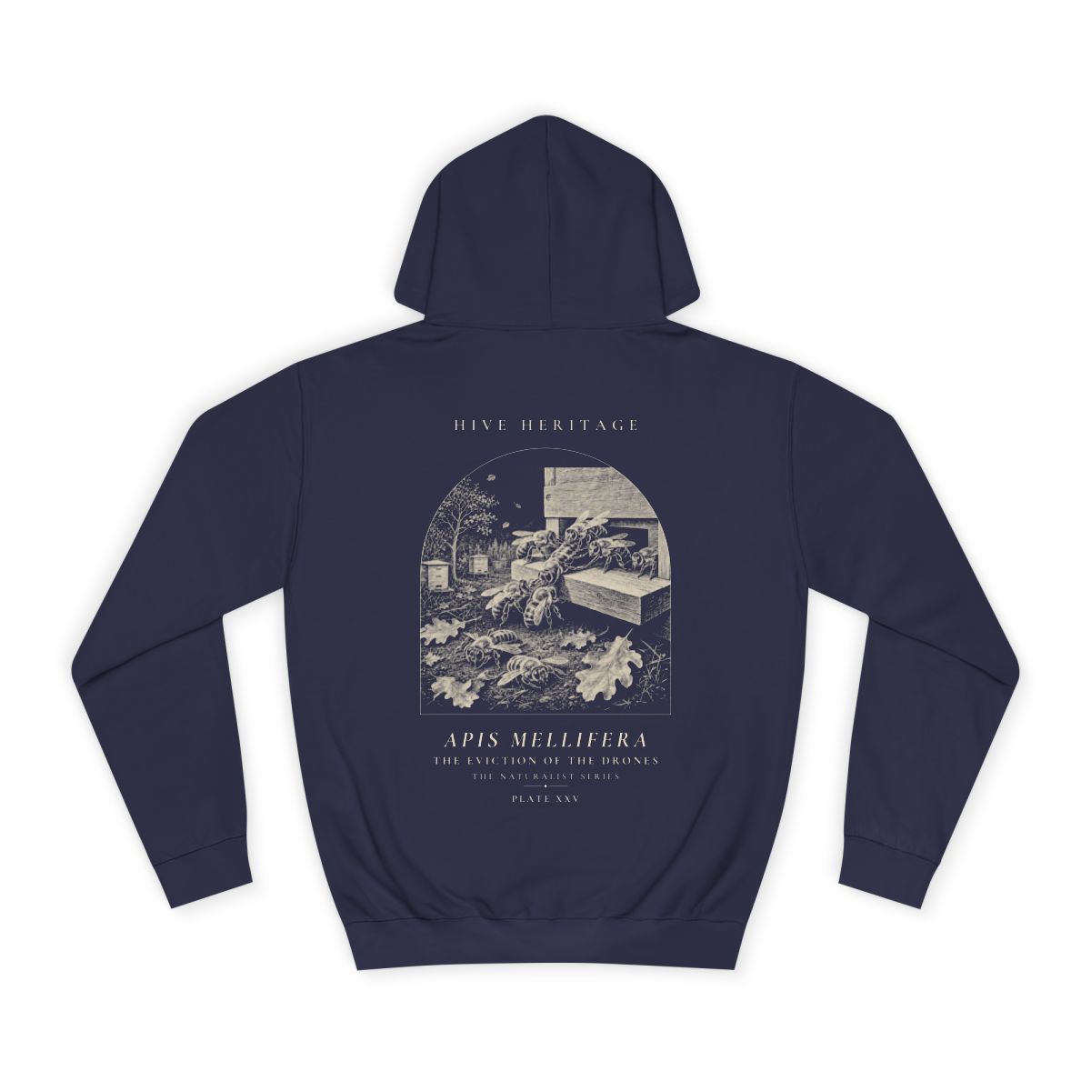 The Eviction of the Drones - Naturalist Heavyweight Hoodie