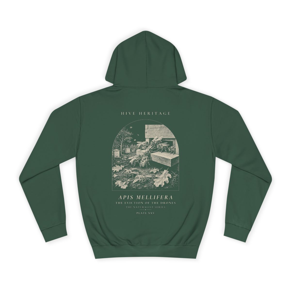 The Eviction of the Drones - Naturalist Heavyweight Hoodie