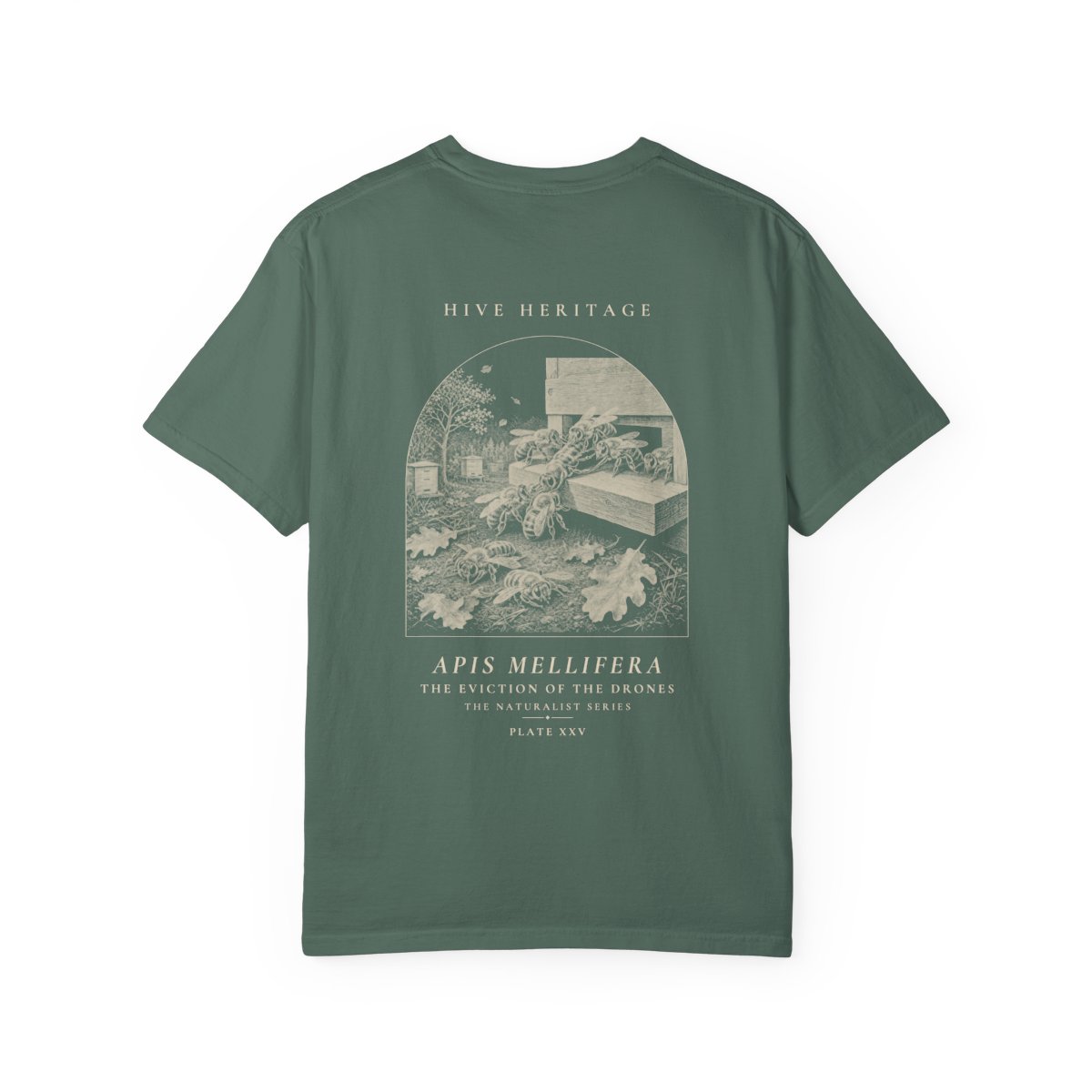 The Eviction of the Drones - Naturalist Heavyweight T-Shirt