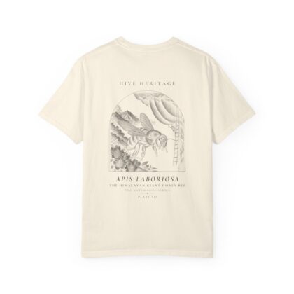 The Himalayan Giant Honey Bee - Naturalist Heavyweight T-Shirt in Ivory