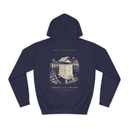 The Langstroth Hive - Naturalist Heavyweight Hoodie in Oxford Navy