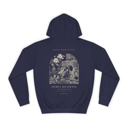 The Mason Bee - Naturalist Heavyweight Hoodie in Oxford Navy