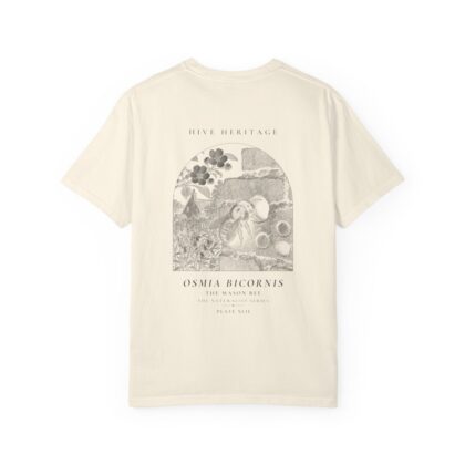 The Mason Bee - Naturalist Heavyweight T-Shirt in Ivory