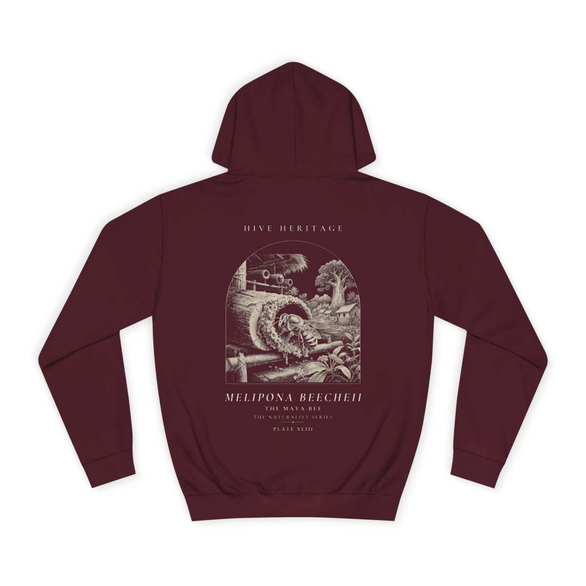 The Maya Bee - Naturalist Heavyweight Hoodie