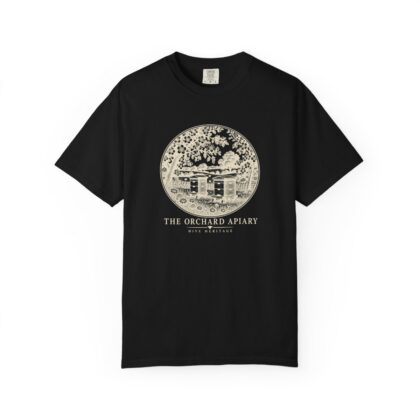 The Orchard Apiary — Front Print Tee in Black