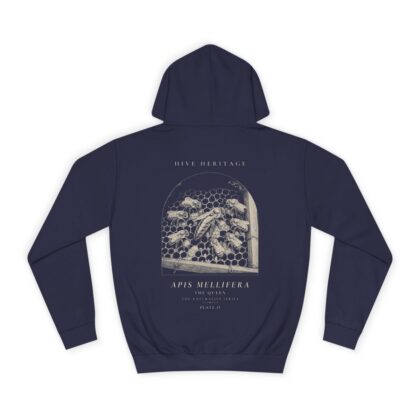 The Queen - Naturalist Heavyweight Hoodie in Oxford Navy