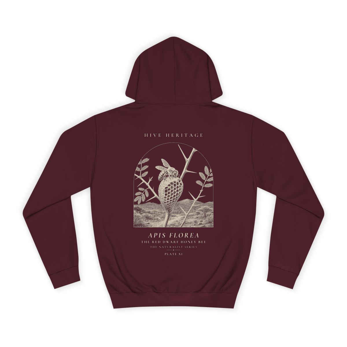 The Red Dwarf Honey Bee - Naturalist Heavyweight Hoodie