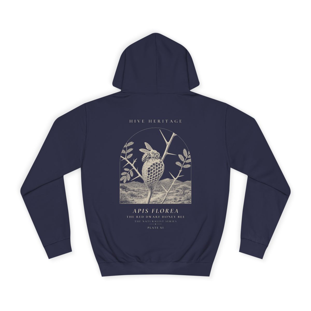The Red Dwarf Honey Bee - Naturalist Heavyweight Hoodie