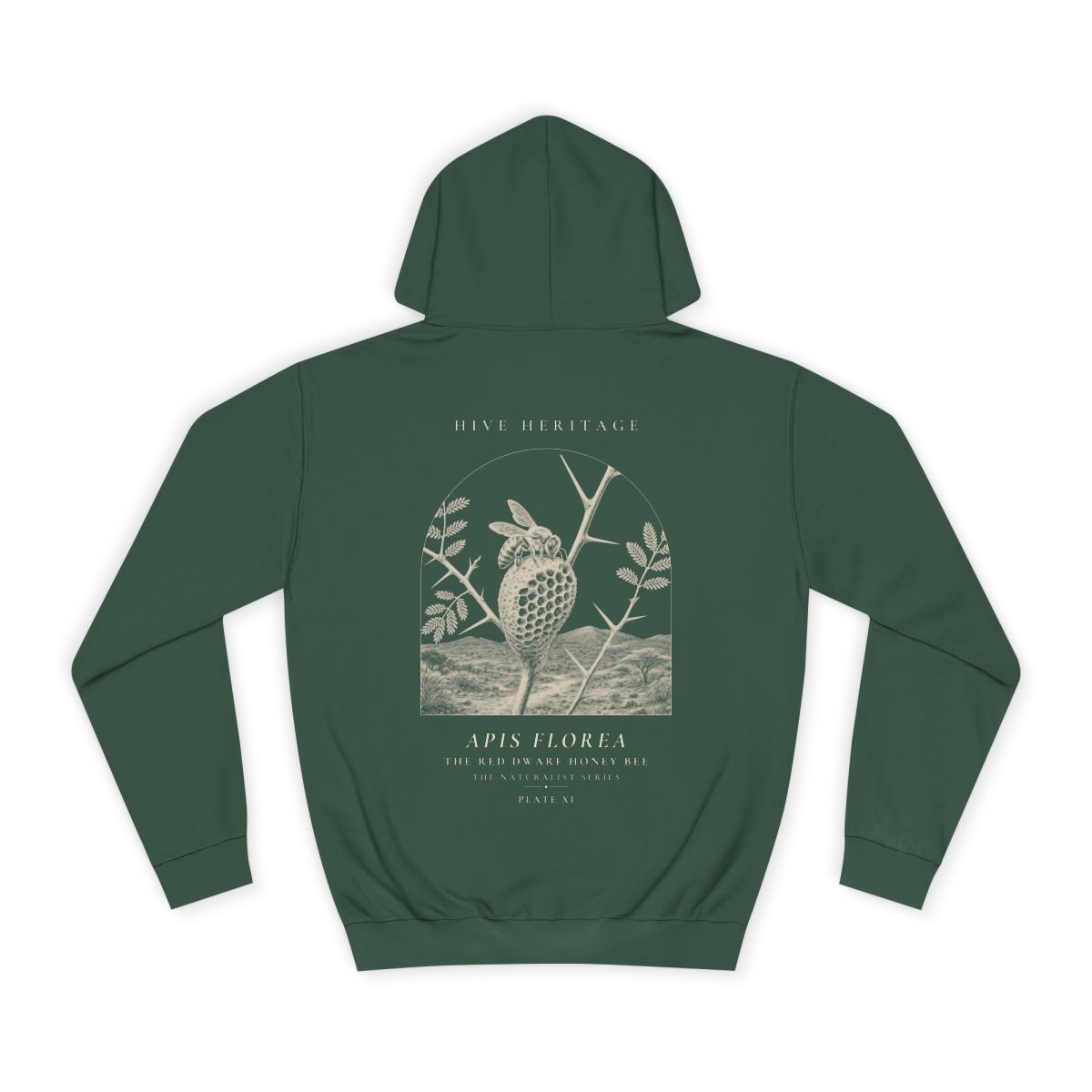 The Red Dwarf Honey Bee - Naturalist Heavyweight Hoodie