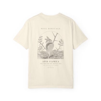 The Red Dwarf Honey Bee - Naturalist Heavyweight T-Shirt in Ivory