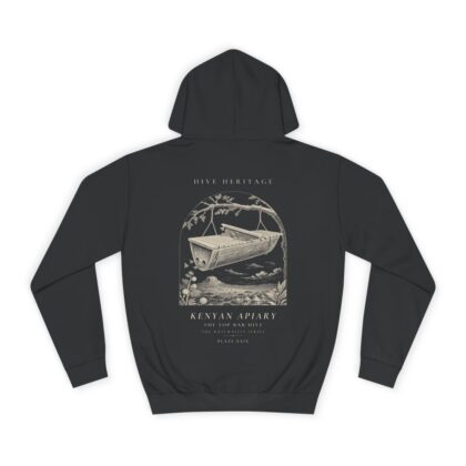 The Top-Bar Hive - Naturalist Heavyweight Hoodie in Jet Black