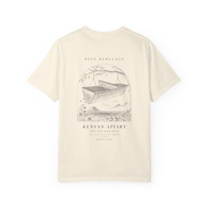 The Top-Bar Hive - Naturalist Heavyweight T-Shirt in Ivory