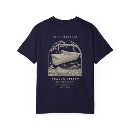 The Top-Bar Hive - Naturalist Heavyweight T-Shirt in True Navy