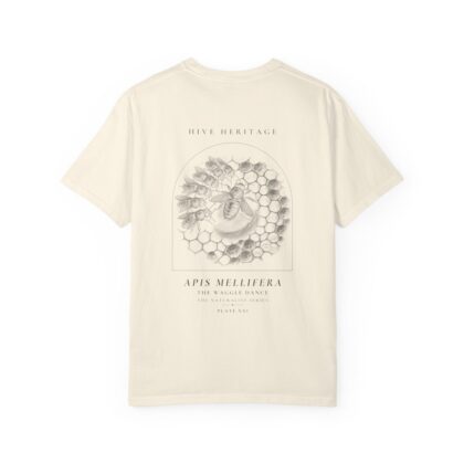 The Waggle Dance - Naturalist Heavyweight T-Shirt in Ivory
