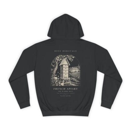 The Warre Hive - Naturalist Heavyweight Hoodie in Jet Black