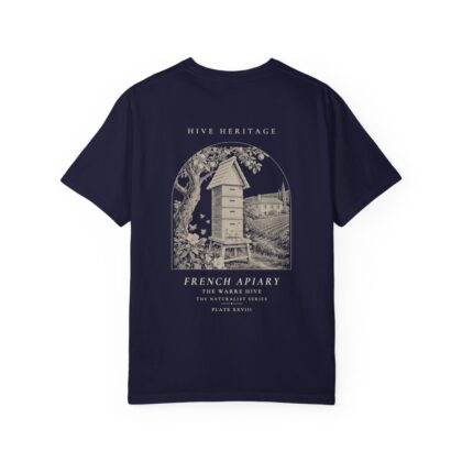 The Warre Hive - Naturalist Heavyweight T-Shirt in True Navy