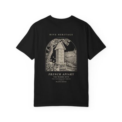 The Warre Hive - Naturalist Heavyweight T-Shirt in Black