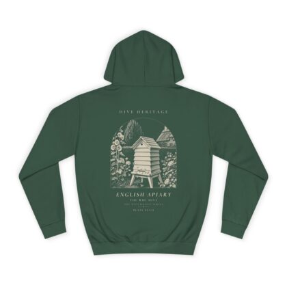 The WBC Hive - Naturalist Heavyweight Hoodie in Bottle Green