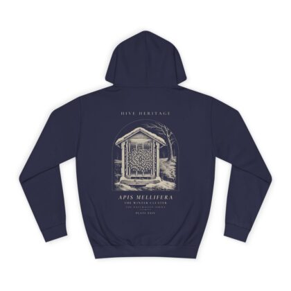 The Winter Cluster - Naturalist Heavyweight Hoodie in Oxford Navy