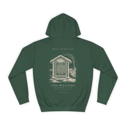 The Winter Cluster - Naturalist Heavyweight Hoodie in Bottle Green