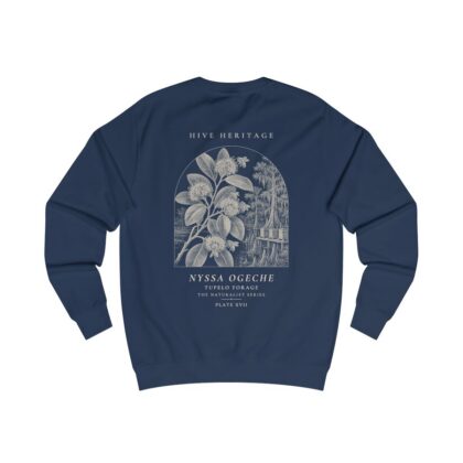 Tupelo Forage - Naturalist Crew Sweatshirt in Oxford Navy
