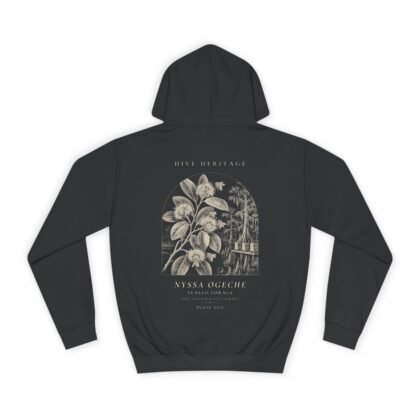 Tupelo Forage - Naturalist Heavyweight Hoodie in Jet Black