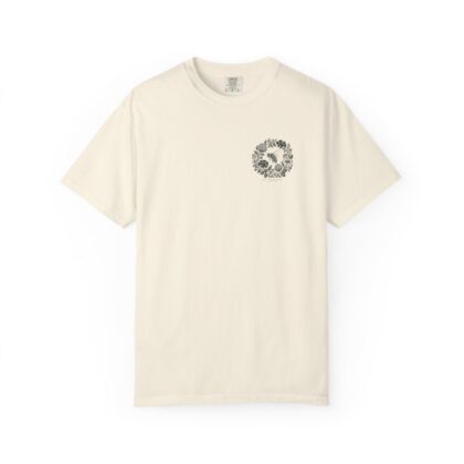 Wildflower Circle — Chest Print Tee
