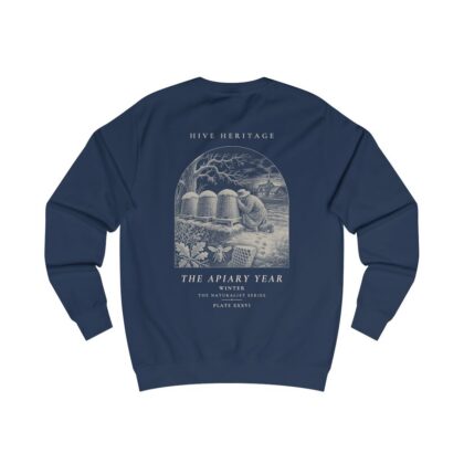 Winter - Naturalist Crew Sweatshirt in Oxford Navy